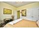 Bedroom showcasing a bed with a quilt and a view of the closet at 512 Chanted Dr., Murrells Inlet, SC 29576
