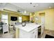 Open concept kitchen with quartz counters and stainless steel appliances at 512 Chanted Dr., Murrells Inlet, SC 29576