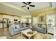 Open-concept living space blending seamlessly with a modern kitchen and dining area, perfect for entertaining at 512 Chanted Dr., Murrells Inlet, SC 29576