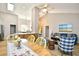 Bright and open living space with dining area, kitchen, and comfortable seating at 5813 Mossy Oaks Dr., North Myrtle Beach, SC 29582
