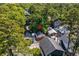 Aerial view of a property nestled among lush green trees in a residential neighborhood at 6001 - 1433A S Kings Hwy., Myrtle Beach, SC 29575