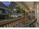 View from the porch overlooking charming homes and outdoor spaces at 6001 - 1433A S Kings Hwy., Myrtle Beach, SC 29575