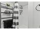Contemporary bathroom featuring a walk-in shower with modern fixtures at 6001- 1771 S Kings Highway, Myrtle Beach, SC 29575