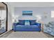 Relaxing living room with comfortable seating and stylish decor at 6001 N Ocean Blvd. # 240, North Myrtle Beach, SC 29582