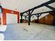 View of the ground-level covered parking with staircase and storage at 6001 - Z47 S Kings Hwy., Myrtle Beach, SC 29575