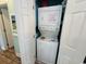 Convenient in-unit stackable washer and dryer are perfect for small loads at 6001 - Z47 S Kings Hwy., Myrtle Beach, SC 29575