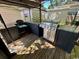 Inviting outdoor kitchen with stainless steel grill and bar seating for entertaining at 6001 - Z47 S Kings Hwy., Myrtle Beach, SC 29575