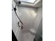 Interior view of the shower with white brick wall and shower head at 6001-N53 S Kings Hwy., Myrtle Beach, SC 29575