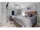 Comfortable bedroom with two twin beds, nautical decor and coastal bedding at 603 S Ocean Blvd. # 912, North Myrtle Beach, SC 29582