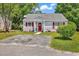 Charming single-story home with red door, red shutters, and small front yard at 6628 Mallard View Point, Myrtle Beach, SC 29588