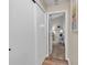 Hallway with bedroom view and closet at 6628 Mallard View Point, Myrtle Beach, SC 29588