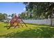 Community playground with a climbing structure and slide, ideal for outdoor activities at 6628 Mallard View Point, Myrtle Beach, SC 29588
