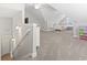 Bonus room featuring sloped ceilings, neutral carpet, a ceiling fan, and a bed at 712 Hobonny Loop, Longs, SC 29568