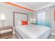 Tranquil bedroom with bedside tables, soft lighting, and a comfortable king-sized bed at 7200 N Ocean Blvd. # 1058, Myrtle Beach, SC 29572
