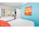 Cozy bedroom featuring two beds and easy access to a well-equipped closet at 7200 N Ocean Blvd. # 1058, Myrtle Beach, SC 29572