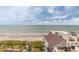 Scenic view of the beach and ocean, highlighting the property's location at 7200 N Ocean Blvd. # 1058, Myrtle Beach, SC 29572