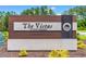The Vistas at Sun Colony sign in attractive wood and stone at 747 Gryffindor Dr., Longs, SC 29568