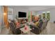 Inviting living room features a fireplace, comfortable seating, and ample natural light at 847 Flowering Branch Ave., Little River, SC 29566