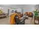 Comfortable living room with a fireplace, a large TV, and plenty of seating for guests at 847 Flowering Branch Ave., Little River, SC 29566