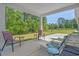 Spacious patio perfect for outdoor relaxing and entertaining with forest view at 847 Flowering Branch Ave., Little River, SC 29566
