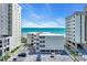 Beautiful ocean view from a condo in a building with parking and other amenities at 1011 S Ocean Blvd. # 202, North Myrtle Beach, SC 29582