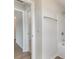 This bathroom boasts a bright white shower/tub with chrome fixtures and a neutral color palette at 1013 Woodside Dr., Conway, SC 29526