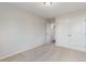 Bedroom with carpeted floors, neutral walls, and a double door closet at 1013 Woodside Dr., Conway, SC 29526