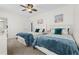Comfortable bedroom featuring two queen beds, ceiling fan and windows to provide plenty of natural light at 1025 World Tour Blvd. # 301, Myrtle Beach, SC 29579