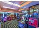 Entertainment room with a variety of arcade games and Gathering fun at 1105 South Ocean Blvd. # 1008, Myrtle Beach, SC 29577