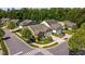 Lovely aerial view of a cozy neighborhood showcasing the property's curb appeal and proximity to other homes at 1129 Prescott Circle, Myrtle Beach, SC 29577