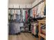 Well-organized walk-in closet featuring ample shelving, hanging racks, and storage options at 1129 Prescott Circle, Myrtle Beach, SC 29577