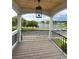 This beautiful balcony has a gorgeous view of the lake and the palm trees across the street at 1348 Rue De Jean Ave., Myrtle Beach, SC 29579