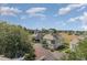 An aerial view of upscale coastal homes with rooftop decks, well-maintained landscaping and private driveways at 1608 Harbor Dr., North Myrtle Beach, SC 29582