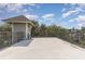 This home's roof deck features a concrete floor and metal railings with lovely views at 1608 Harbor Dr., North Myrtle Beach, SC 29582