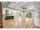 Spacious living room with hardwood floors and an open floor plan at 209 Bouquets Green Way, Myrtle Beach, SC 29579