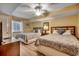 Inviting bedroom with two beds, soft lighting, and a chest of drawers with television at 2151 Bridge View Ct. # 2-803, North Myrtle Beach, SC 29582