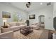 Spacious living room with plenty of seating is a perfect place to entertain Gathering and friends at 256 Shoreward Dr., Myrtle Beach, SC 29579