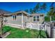 Home exterior displaying well-maintained siding, and a white picket fence at 2767 Lees Landing Circle, Conway, SC 29526