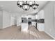 Bright, open kitchen featuring white cabinets, stainless steel appliances, and a stylish island at 3119 Hannon Dr., Myrtle Beach, SC 29579