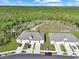 An aerial view highlights the home's location in a quiet community at 3766 Bells Lake Circle # 3766, Longs, SC 29568