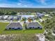 Aerial view showcasing this home and the community's setting at 3766 Bells Lake Circle # 3766, Longs, SC 29568