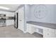 Kitchen with stainless steel appliances and a built-in desk at 389 Barton Loop, Myrtle Beach, SC 29579