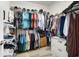 This walk-in closet has a built-in organization system for clothes and shoes at 404 Windermere Lake Circle, Conway, SC 29526