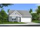 Charming single-Gathering home featuring a landscaped yard, garage, and welcoming front entrance at 492 Sun Colony Blvd., Longs, SC 29568