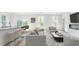 Bright living room with a bar area, comfortable seating, and a view to the outdoors at 492 Sun Colony Blvd., Longs, SC 29568