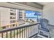 Inviting balcony view of the ocean and beachfront at 6000 N North Ocean Blvd. # 329, North Myrtle Beach, SC 29582