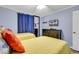 This is a bedroom with twin beds, dresser, and TV at 6000 N North Ocean Blvd. # 329, North Myrtle Beach, SC 29582