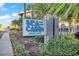 Close up of the attractive sign for 'Sea Cabin Cherry Grove' complex at 6000 N North Ocean Blvd. # 329, North Myrtle Beach, SC 29582