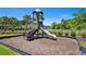 Community playground with slide ensures fun for children in a safe, fenced area at 757 Cherry Blossom Dr., Murrells Inlet, SC 29576