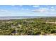 Aerial view of the home with ocean views at 844 Wachesaw Rd., Murrells Inlet, SC 29576